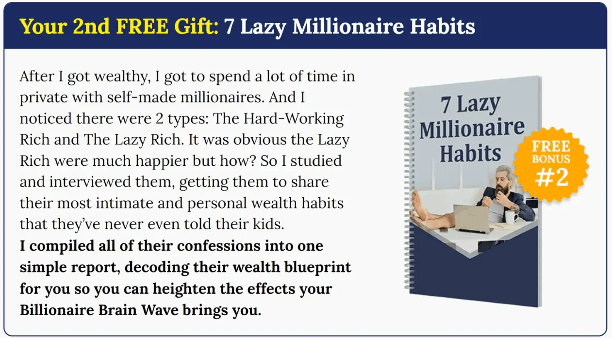 Billionaire Brain Wave™ Gifts And Bonuses 2